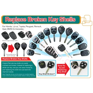 Replace Broken Key Shells